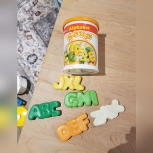 Alphabet soup fisher price vtg fun with food 1987